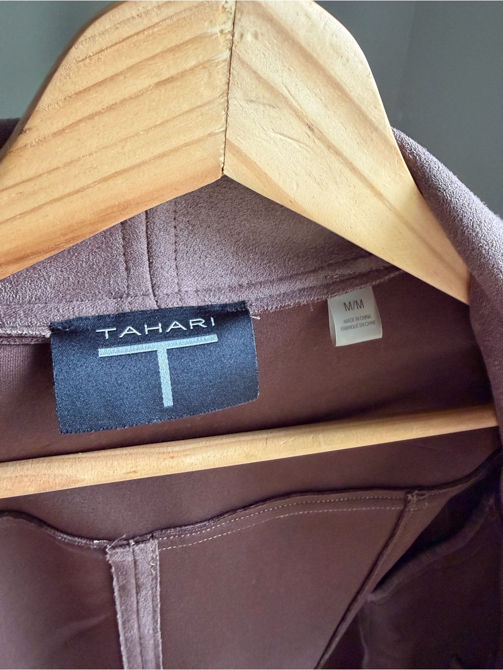 Brown Suede Moto Jacket - Picture 3 of 3